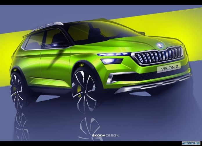 2018 Skoda Vision X Concept - фотография 19 из 25