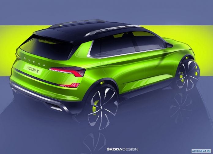 2018 Skoda Vision X Concept - фотография 20 из 25