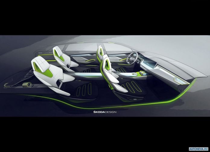 2018 Skoda Vision X Concept - фотография 25 из 25