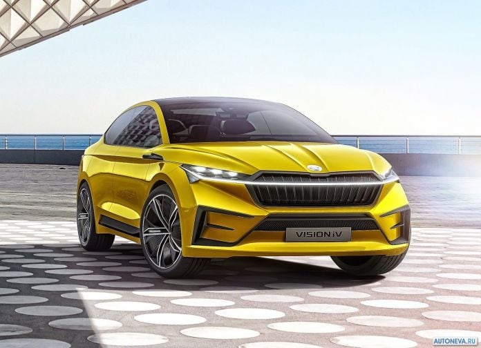 2019 Skoda Vision IV Concept - фотография 1 из 17 2019 Skoda Vision IV Concept - фотография 1 из 17