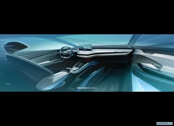 2019 Skoda Vision IV Concept - фотография 12 из 17 2019 Skoda Vision IV Concept - фотография 12 из 17