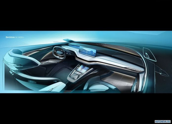 2019 Skoda Vision IV Concept - фотография 13 из 17 2019 Skoda Vision IV Concept - фотография 13 из 17