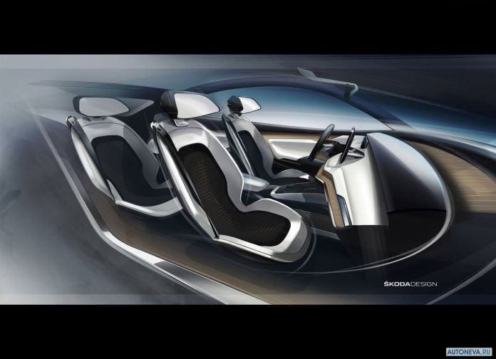 2019 Skoda Vision IV Concept - фотография 14 из 17 2019 Skoda Vision IV Concept - фотография 14 из 17