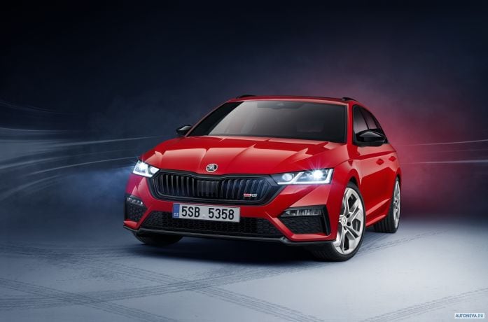 2020 Skoda Octavia Combi iV RS - фотография 1 из 18 2020 Skoda Octavia Combi iV RS - фотография 1 из 18