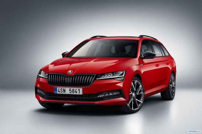 2020 Skoda Superb Combi 4x4 Sportline - фотография 1 из 6