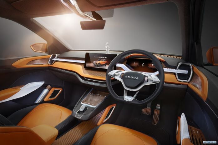 2020 Skoda Vision IN Concept - фотография 10 из 15 2020 Skoda Vision IN Concept - фотография 10 из 15