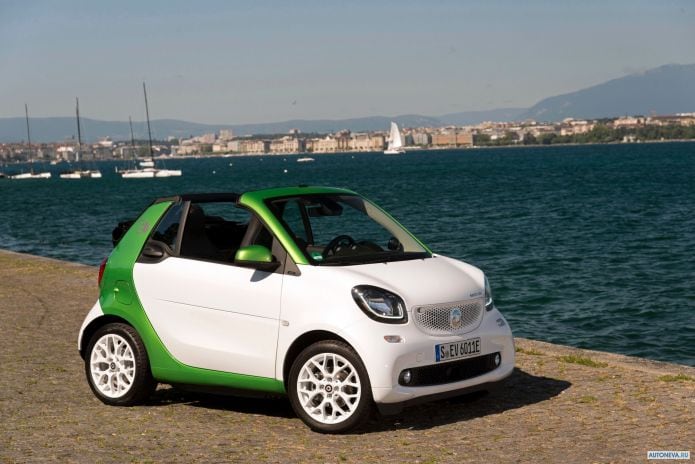 2017 Smart ForTwo Cabrio Electric Drive Prime - фотография 8 из 34 2017 Smart ForTwo Cabrio Electric Drive Prime - фотография 8 из 34