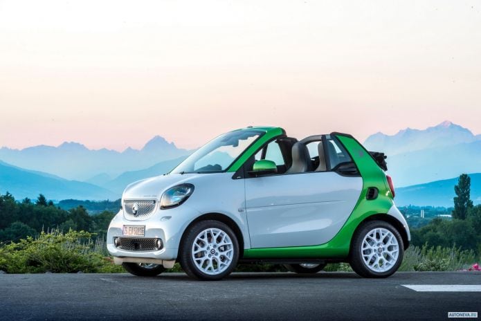 2017 Smart ForTwo Cabrio Electric Drive Prime - фотография 12 из 34 2017 Smart ForTwo Cabrio Electric Drive Prime - фотография 12 из 34