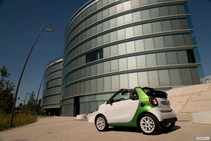 2017 Smart ForTwo Cabrio Electric Drive Prime - фотография 19 из 34 2017 Smart ForTwo Cabrio Electric Drive Prime - фотография 19 из 34