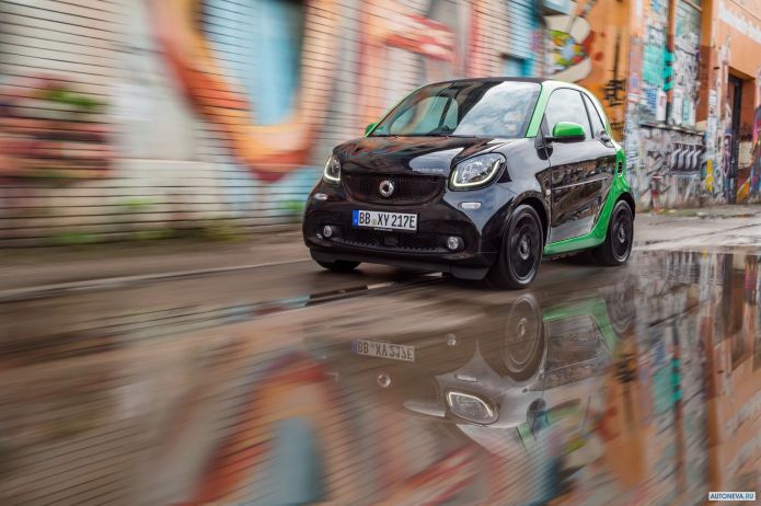 2017 Smart ForTwo Coupe Electric Drive Prime - фотография 1 из 30 2017 Smart ForTwo Coupe Electric Drive Prime - фотография 1 из 30