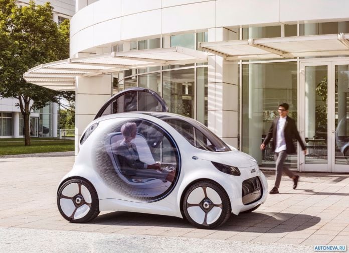 2017 Smart Vision EQ Fortwo Concept - фотография 2 из 37