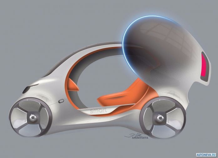 2017 Smart Vision EQ Fortwo Concept - фотография 35 из 37