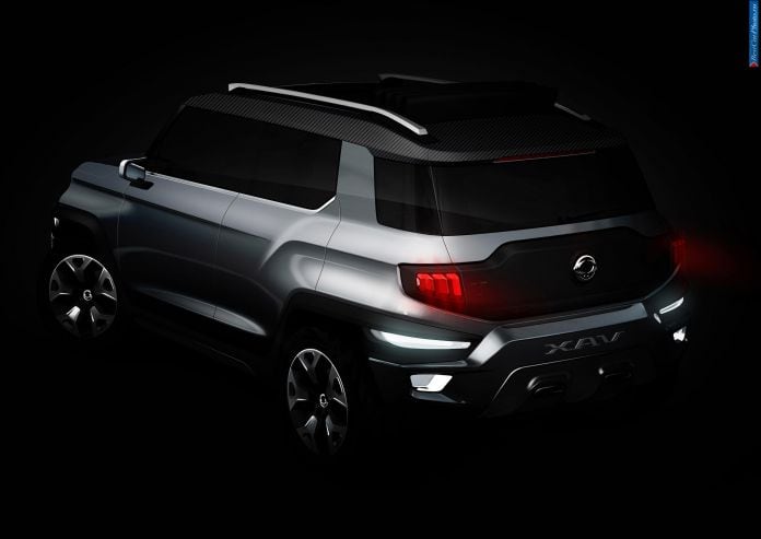 2015 SsangYong XAV-Adventure Concept - фотография 2 из 2