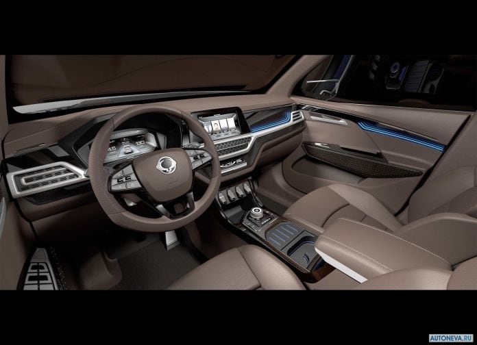 2017 SsangYong XAVL Concept - фотография 12 из 13
