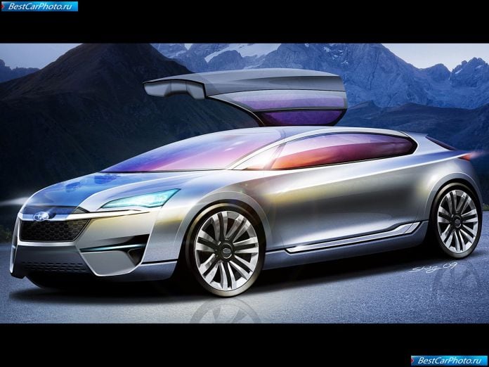 2009 Subaru Hybrid Tourer Concept - фотография 17 из 17 2009 Subaru Hybrid Tourer Concept - фотография 17 из 17