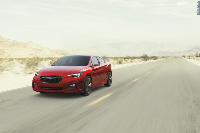 2015 Subaru Impreza Sedan Concept - фотография 1 из 11 2015 Subaru Impreza Sedan Concept - фотография 1 из 11