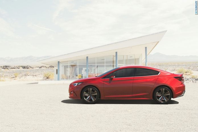 2015 Subaru Impreza Sedan Concept - фотография 3 из 11