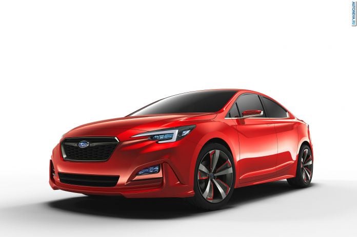 2015 Subaru Impreza Sedan Concept - фотография 5 из 11 2015 Subaru Impreza Sedan Concept - фотография 5 из 11