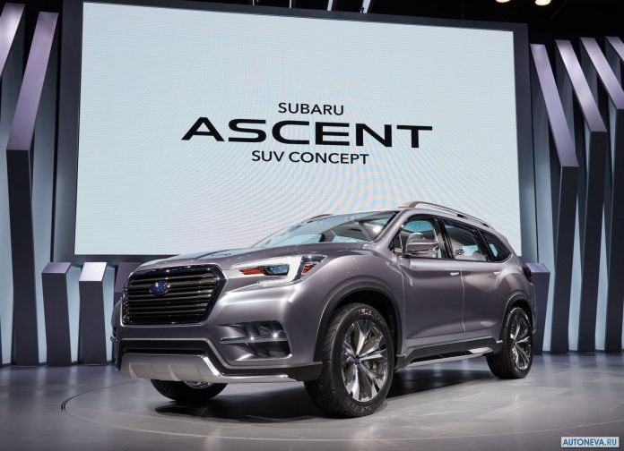 2017 Subaru Ascent SUV Concept - фотография 6 из 27