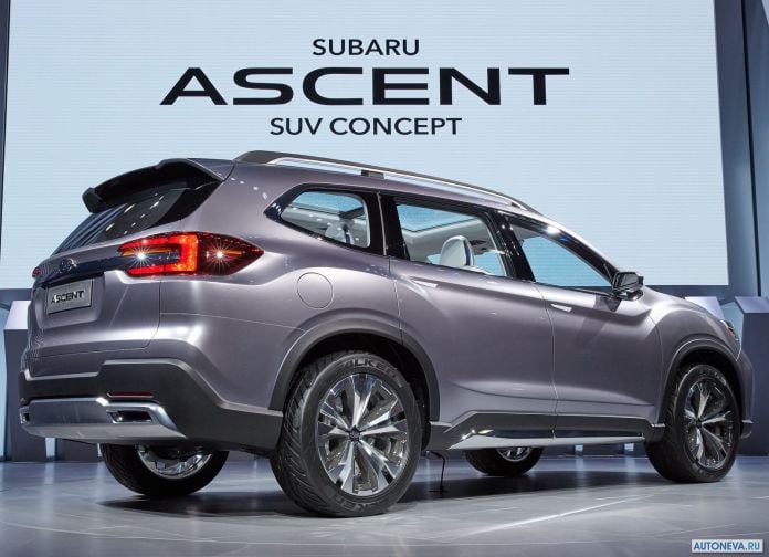 2017 Subaru Ascent SUV Concept - фотография 8 из 27