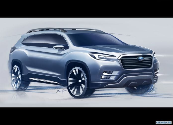 2017 Subaru Ascent SUV Concept - фотография 24 из 27 2017 Subaru Ascent SUV Concept - фотография 24 из 27