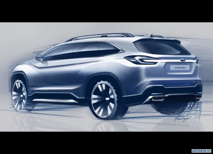 2017 Subaru Ascent SUV Concept - фотография 25 из 27 2017 Subaru Ascent SUV Concept - фотография 25 из 27