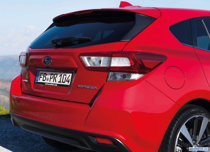 2018 Subaru Impreza EU version - фотография 18 из 19 2018 Subaru Impreza EU version - фотография 18 из 19