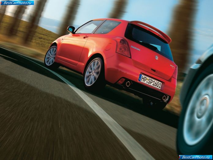 2007 Suzuki Swift Sport - фотография 41 из 101