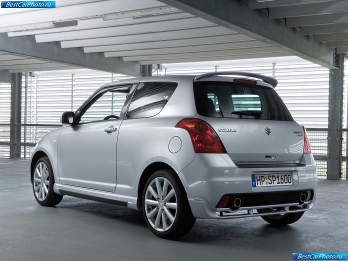 2007 Suzuki Swift Sport - фотография 42 из 101