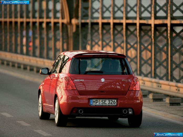 2007 Suzuki Swift Sport - фотография 49 из 101