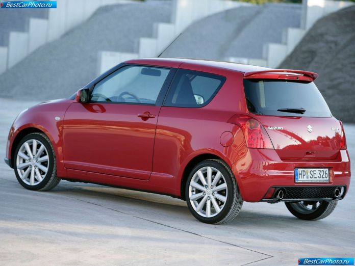 2007 Suzuki Swift Sport - фотография 52 из 101