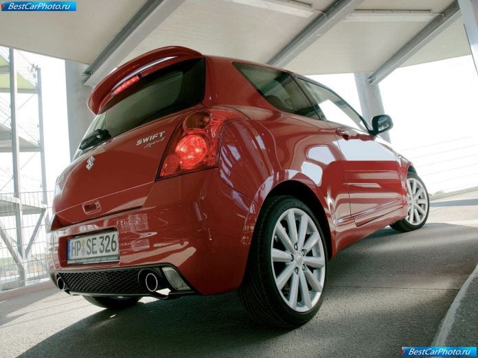 2007 Suzuki Swift Sport - фотография 53 из 101