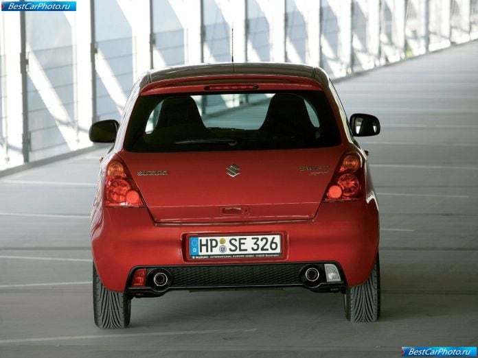 2007 Suzuki Swift Sport - фотография 60 из 101