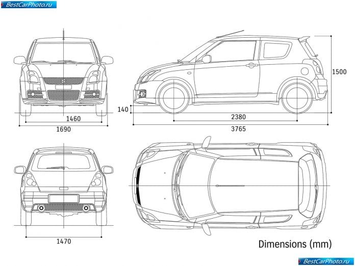 2007 Suzuki Swift Sport - фотография 101 из 101
