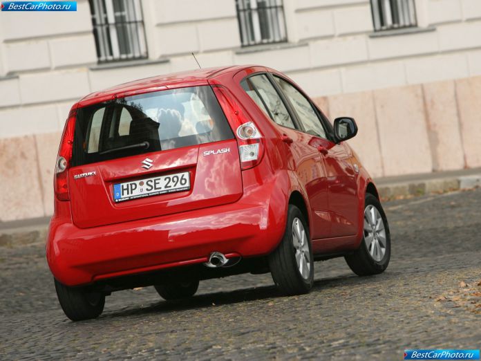 2008 Suzuki Splash - фотография 46 из 102