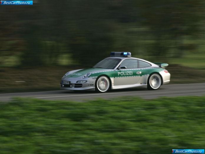 2006 Techart Porsche 911 Carrera S Police Car - фотография 3 из 4