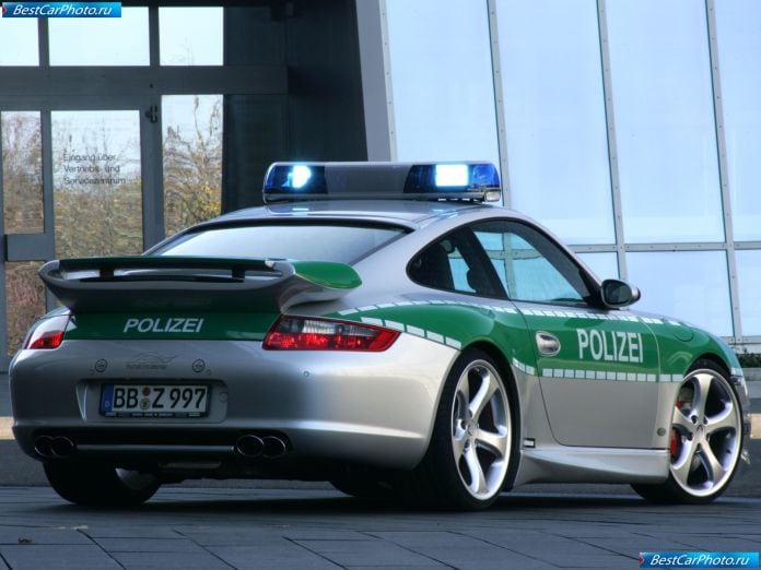 2006 Techart Porsche 911 Carrera S Police Car - фотография 4 из 4