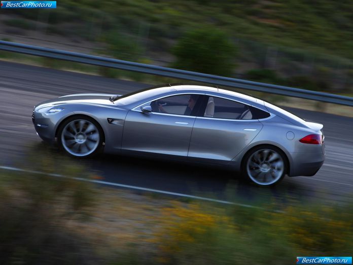 2009 Tesla Model S Concept - фотография 5 из 19