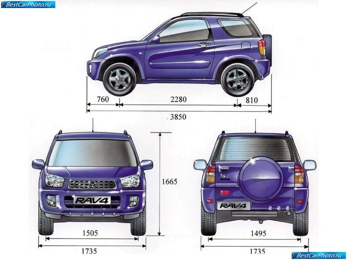 2003 Toyota Rav4 3door - фотография 14 из 14