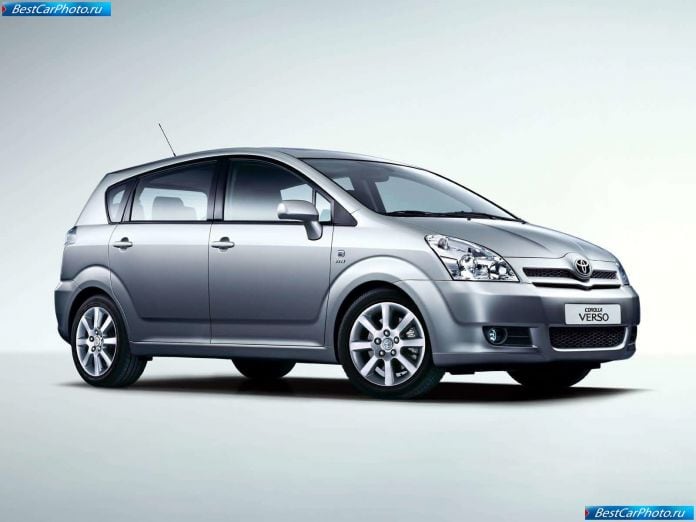 2004 Toyota Corolla Verso Vvti - фотография 51 из 110