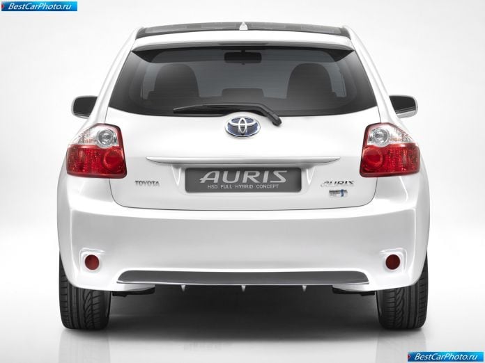2009 Toyota Auris Hsd Full Hybrid Concept - фотография 7 из 11