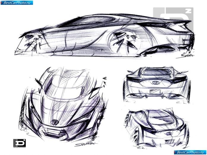 2009 Toyota Ft-86 Concept - фотография 19 из 23