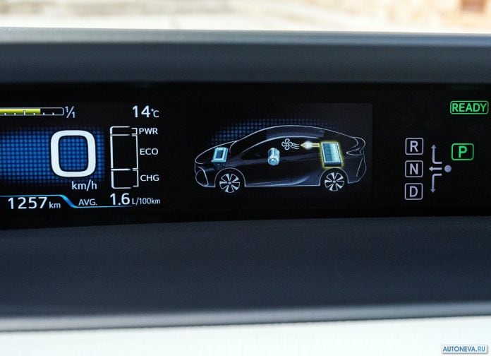 2017 Toyota Prius Plug-in Hybrid - фотография 116 из 160