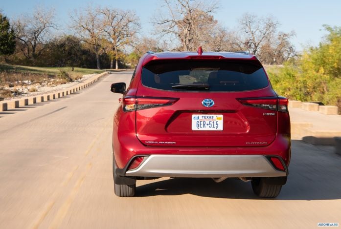 2020 Toyota Highlander Hybrid Platinum AWD - фотография 22 из 40