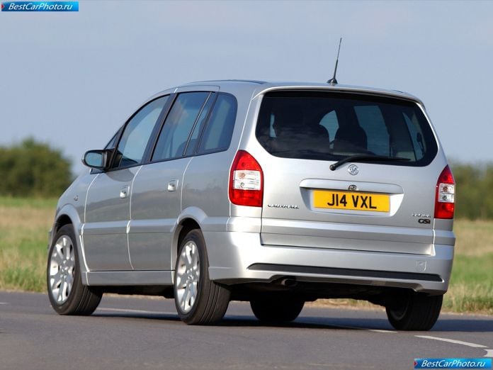 2004 Vauxhall Zafira - фотография 9 из 11 2004 Vauxhall Zafira - фотография 9 из 11