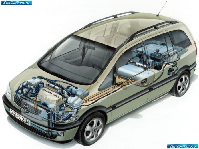 2004 Vauxhall Zafira - фотография 11 из 11