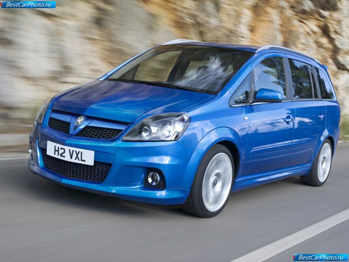 2005 Vauxhall Zafira Vxr - фотография 2 из 28