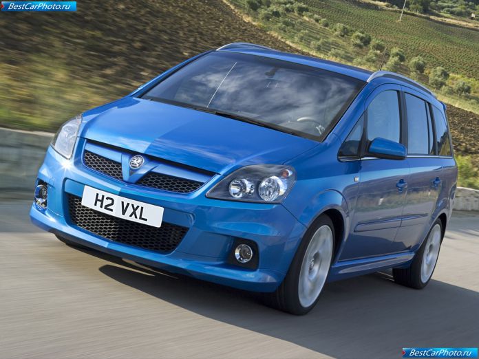 2005 Vauxhall Zafira Vxr - фотография 3 из 28