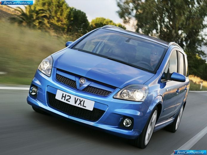 2005 Vauxhall Zafira Vxr - фотография 4 из 28