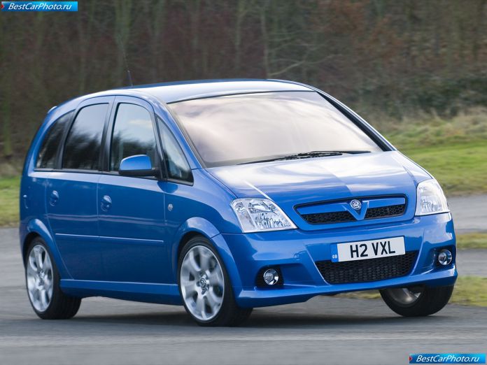2006 Vauxhall Meriva Vxr - фотография 2 из 22